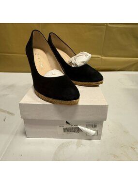 Eric Michael Teva Women's Wedge Shoes Black Size 6.5 NEW